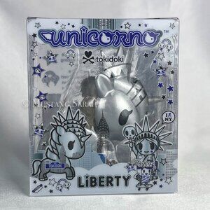 Tokidoki Silver Liberty NYCC Exclusive Unicorno 2018 Statue Of Liberty Figure